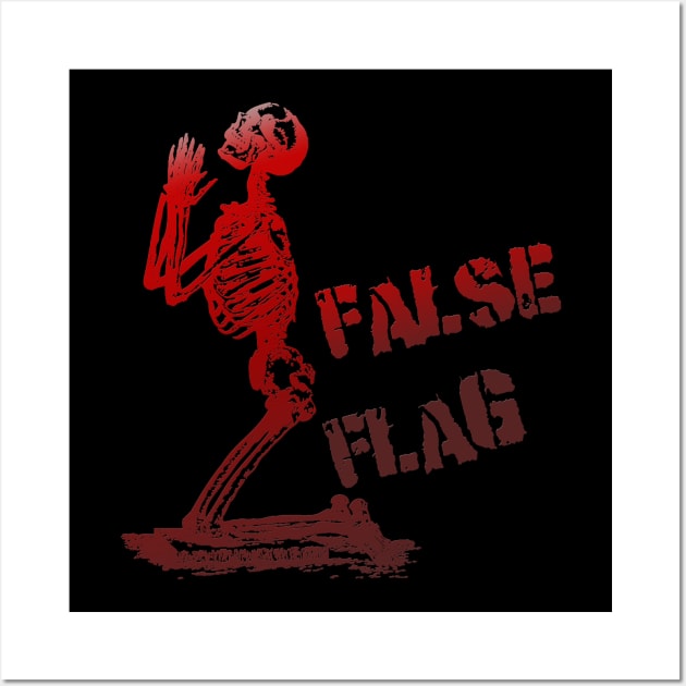 False Flag Wall Art by Tollivertees